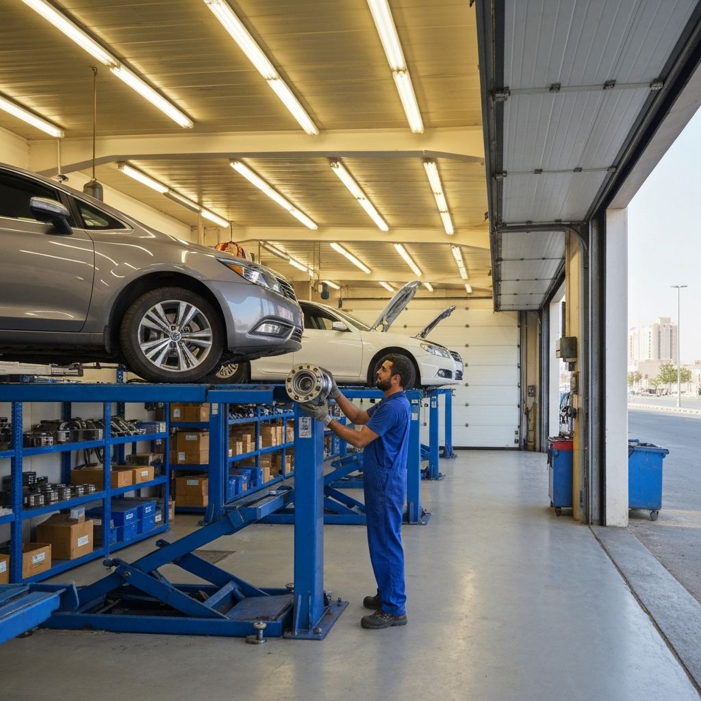 Automotive Aftermarket Bearing Upgrade for a Multi-Branch Workshop Chain in UAE